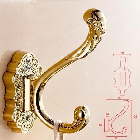 Classy Wall Mounted Bathroom Towel Hooks