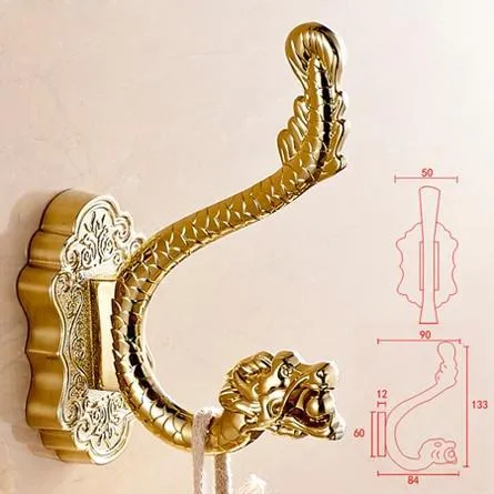Classy Wall Mounted Bathroom Towel Hooks