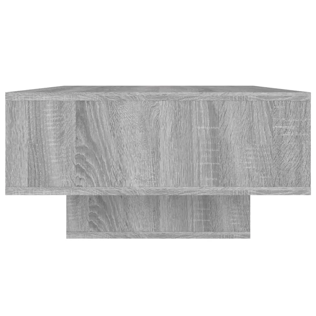 Coffee Table Grey Sonoma 105x55x32 cm Engineered Wood