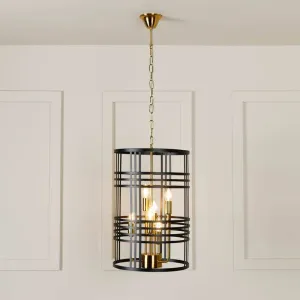 Colorado Pendant Light - Black & Gold