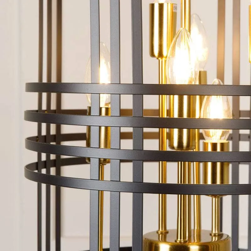 Colorado Pendant Light - Black & Gold