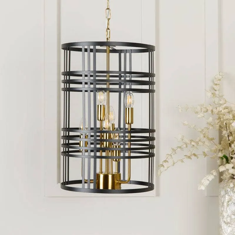 Colorado Pendant Light - Black & Gold