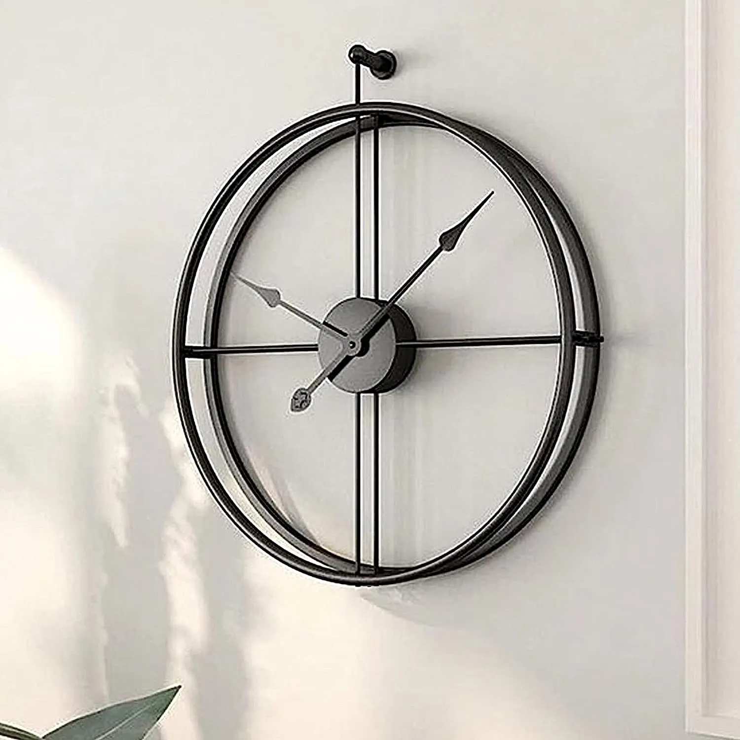 Craftique double ring wall clock 24 inch