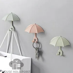 Creative 3pcs Umbrella Hooks