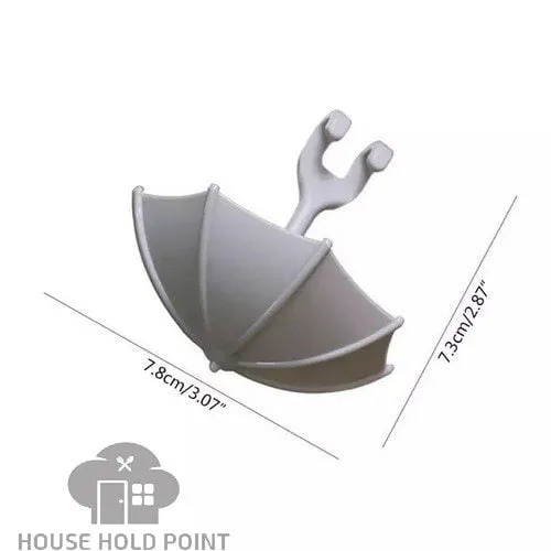 Creative 3pcs Umbrella Hooks