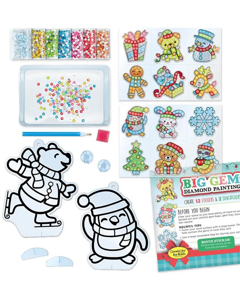 Creativity for Kids Holiday Big Gem Diamond Painting