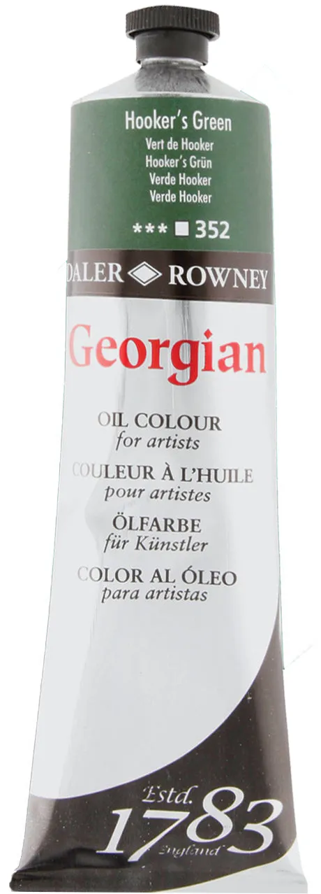 Daler Rowney Georgian Oil Paint - Hookers Green