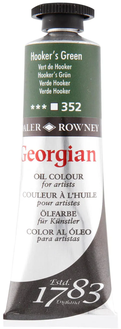 Daler Rowney Georgian Oil Paint - Hookers Green