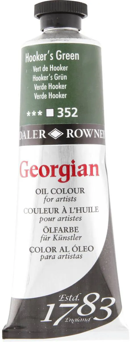 Daler Rowney Georgian Oil Paint - Hookers Green