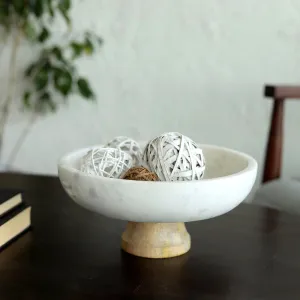 Damas Marble Fruit Bowl
