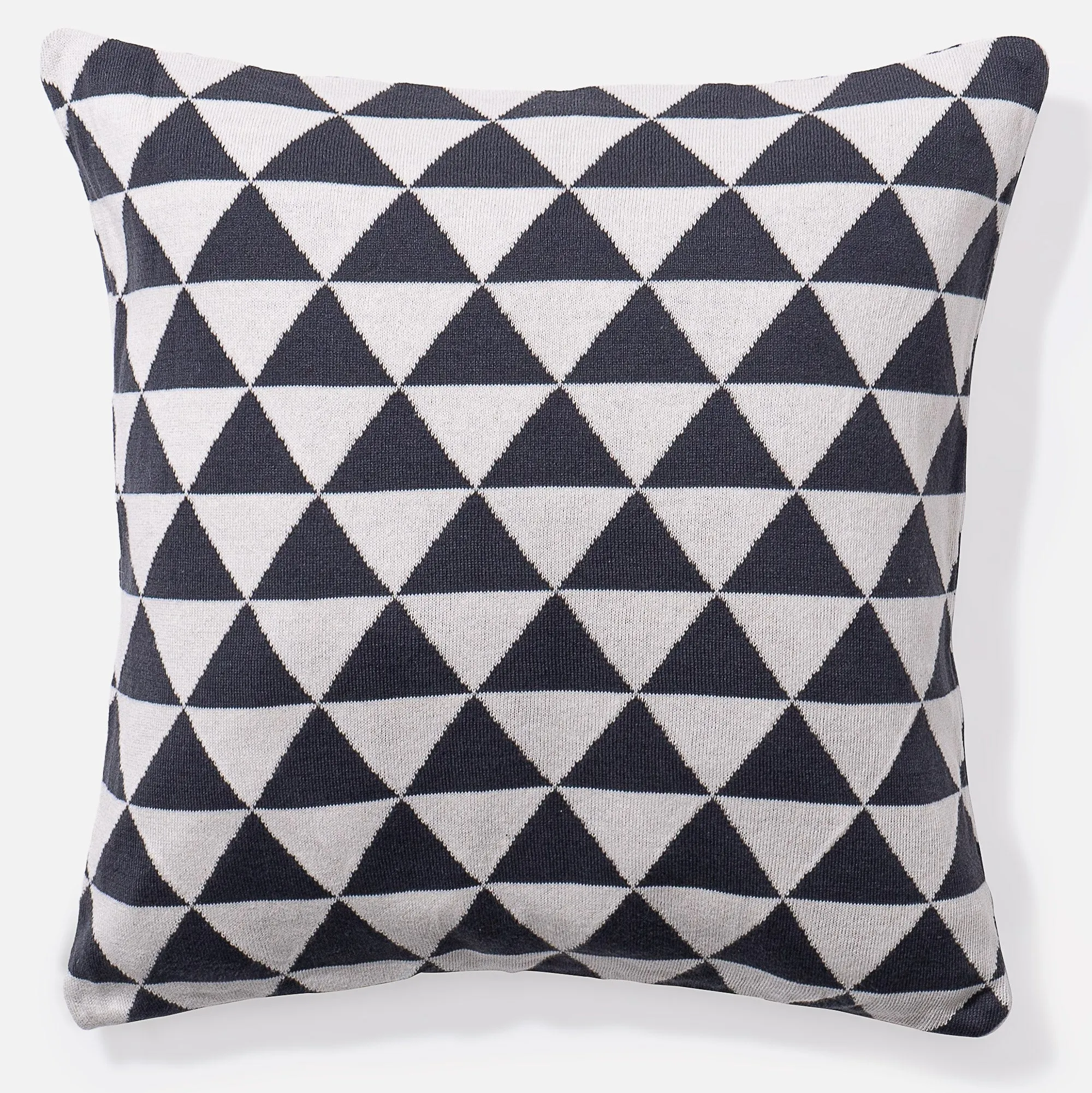 Decorative Cushion Cover 47 x 47cm - Knitted Geo