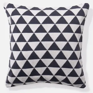Decorative Cushion Cover 47 x 47cm - Knitted Geo