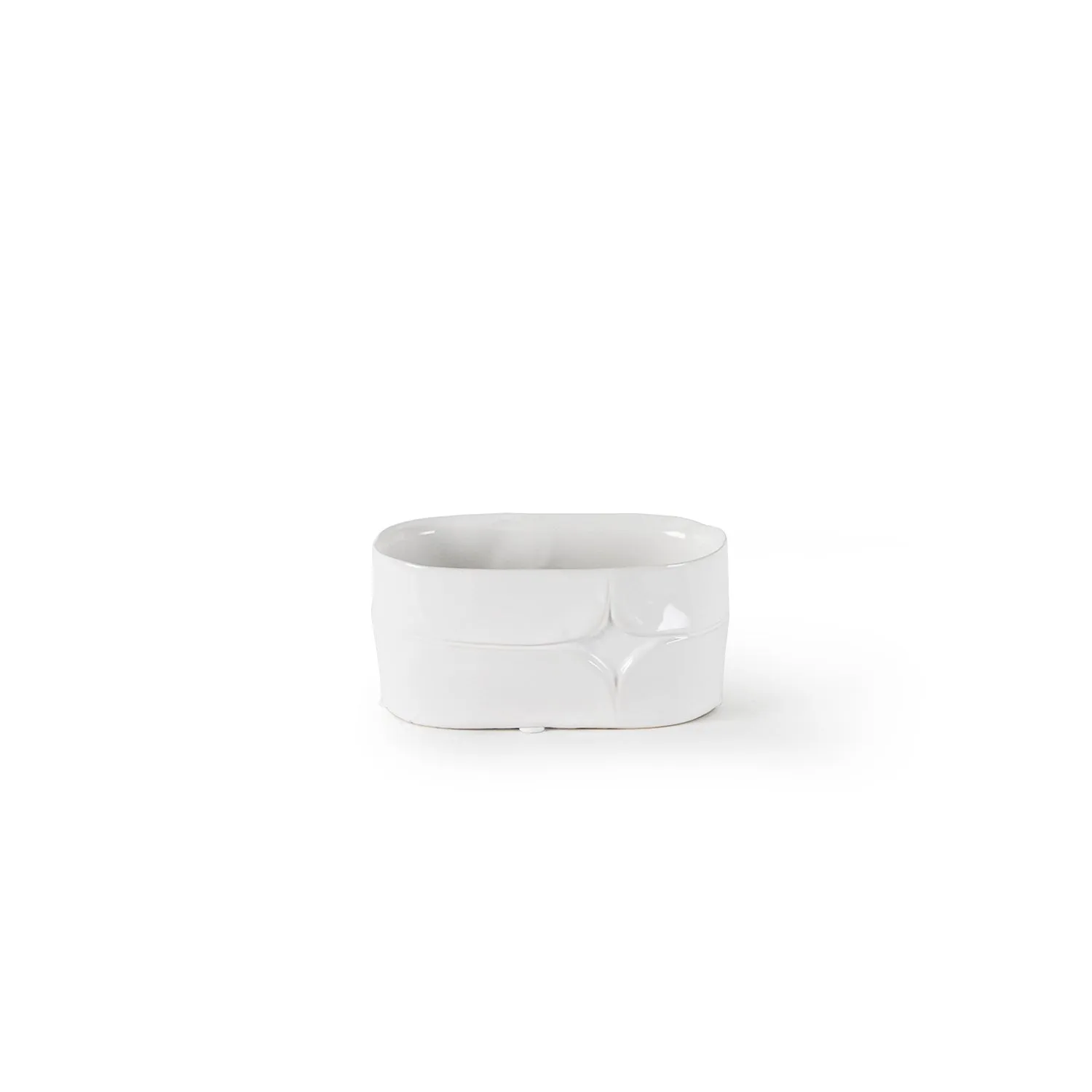 Decorative Oval Ceramic Pot