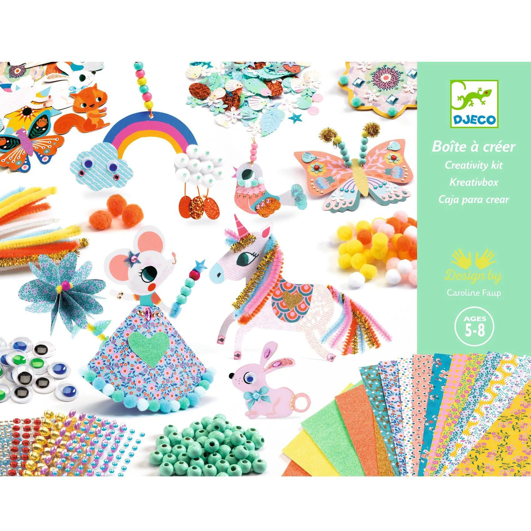 Djeco -  Creativity Kit art supplies