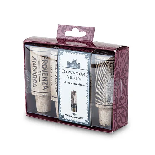 Downton Abbey: Wine Cork Candles