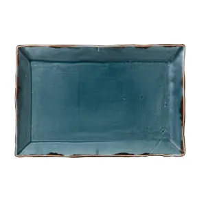 Dudson Harvest Rectangular Trays Blue 230 x 336mm (Pack of 6)