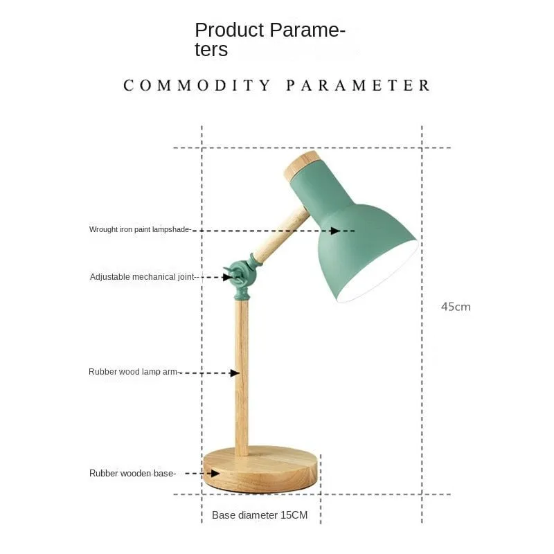 E27 Nordic Table Lamp for Modern Homes