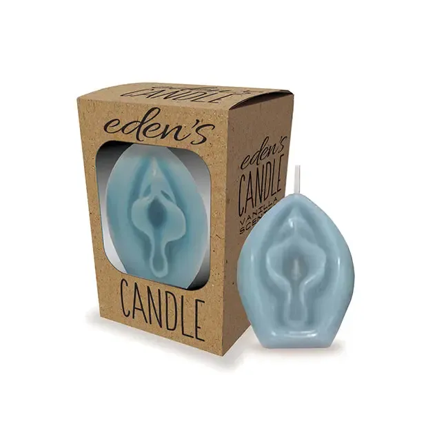 Eden's Vagina Candle Blue