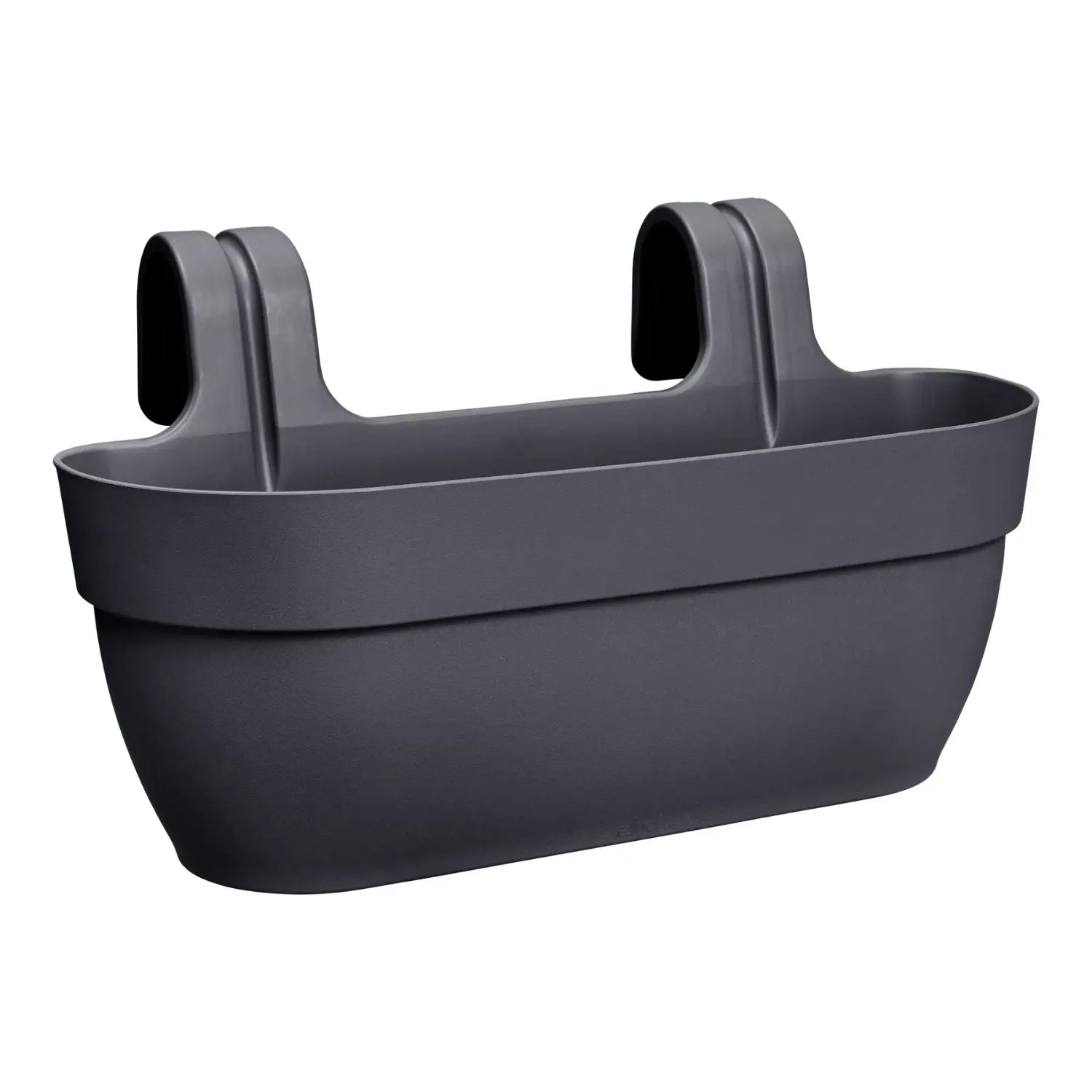 Elho 46cm Anthracite Large Vibia Campana Easy Hanger Planter