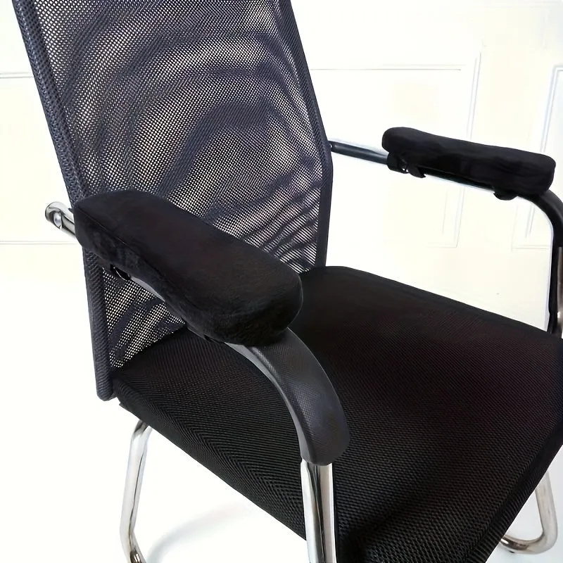 Enhance Office Chair Comfort with Memory Foam Armrest Cushion