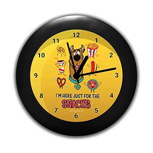 Epic Stuff - Scooby- Doo -Snacks Table Clock Desk Clock |Table Clock for Office, HomeOfficially Licensed by Turner Entertainment Co, USA (India)