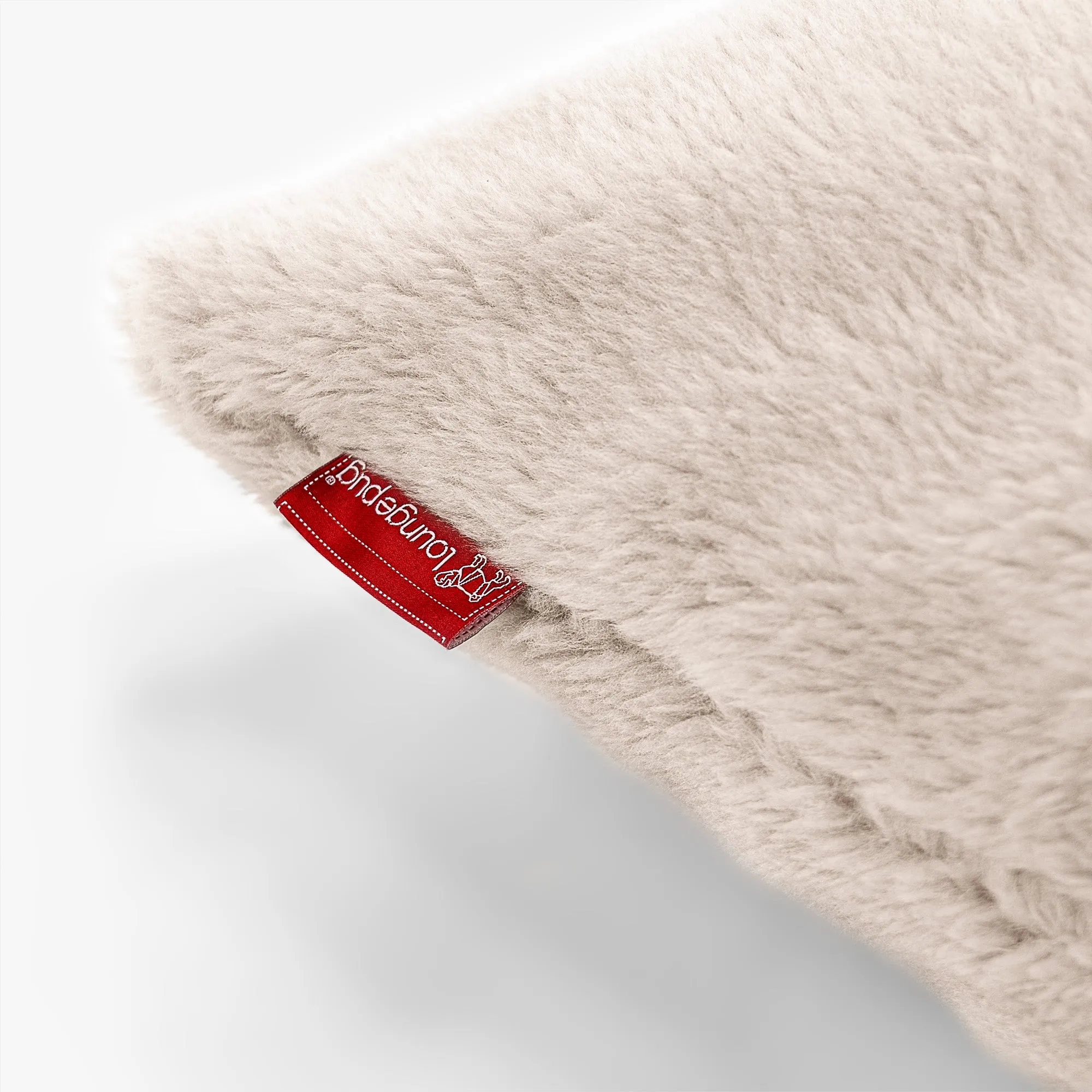 Extra Large Decorative Cushion Cover 70 x 70cm - Teddy Faux Fur Mink