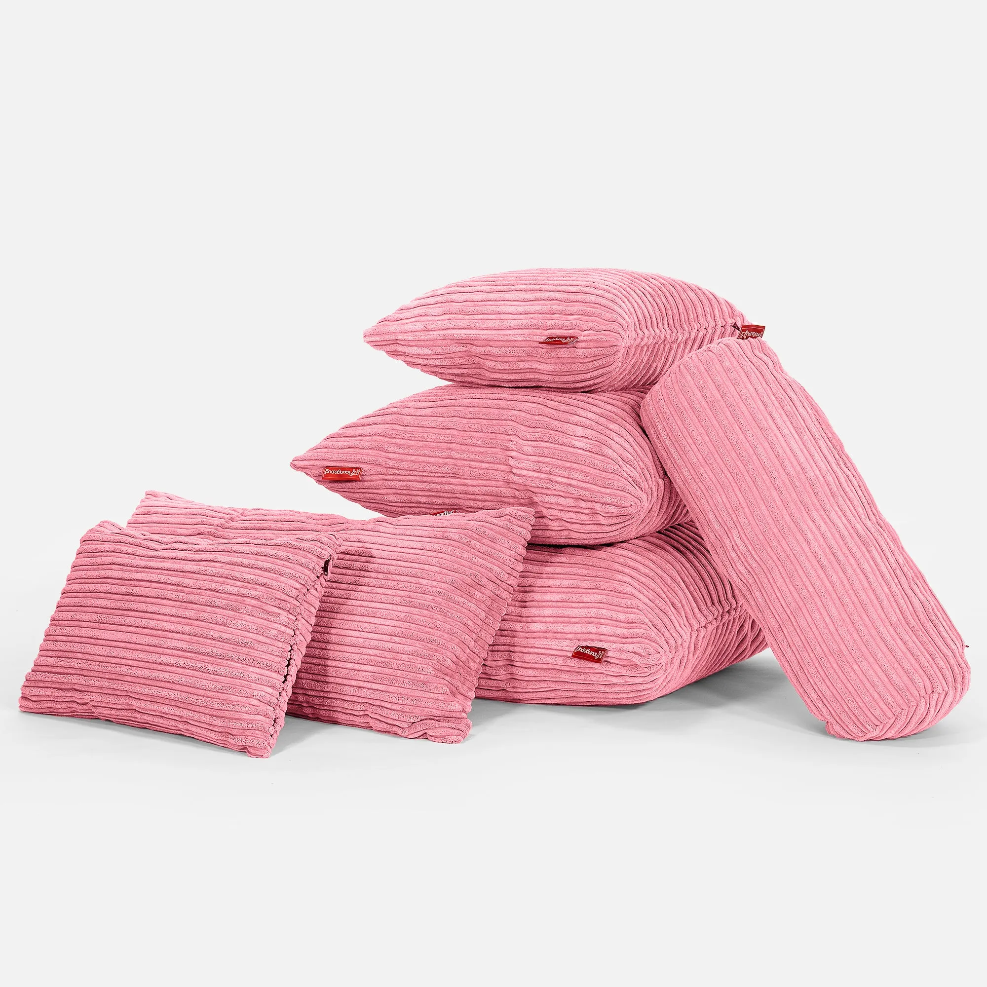 Extra Large Scatter Cushion Cover 70 x 70cm - Cord Coral Pink