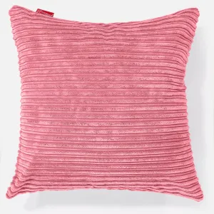 Extra Large Scatter Cushion Cover 70 x 70cm - Cord Coral Pink