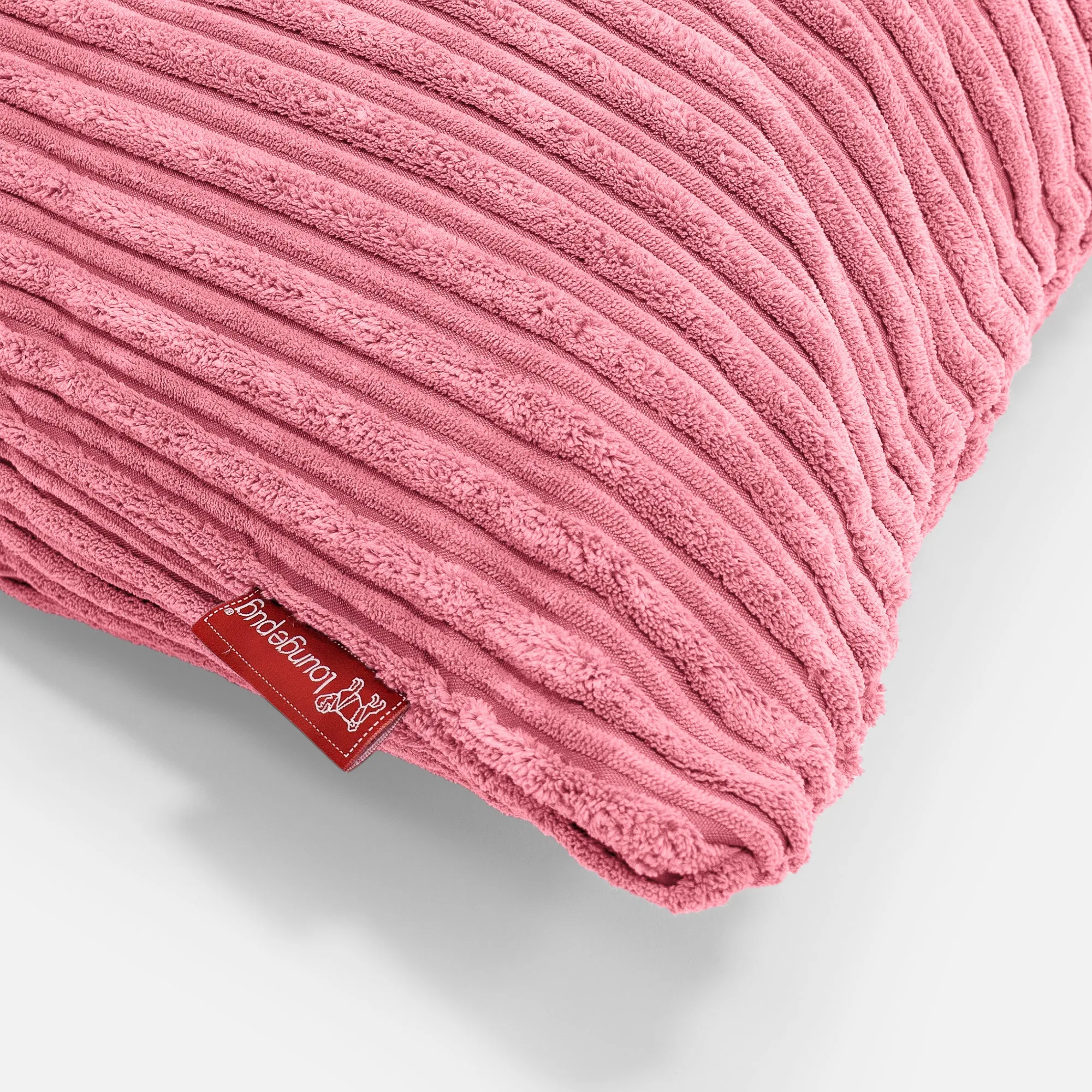 Extra Large Scatter Cushion Cover 70 x 70cm - Cord Coral Pink