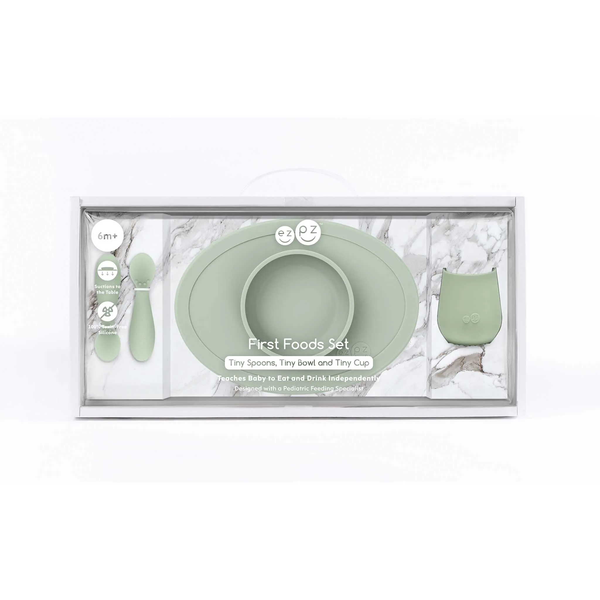 ezpz Silicone First Foods Set