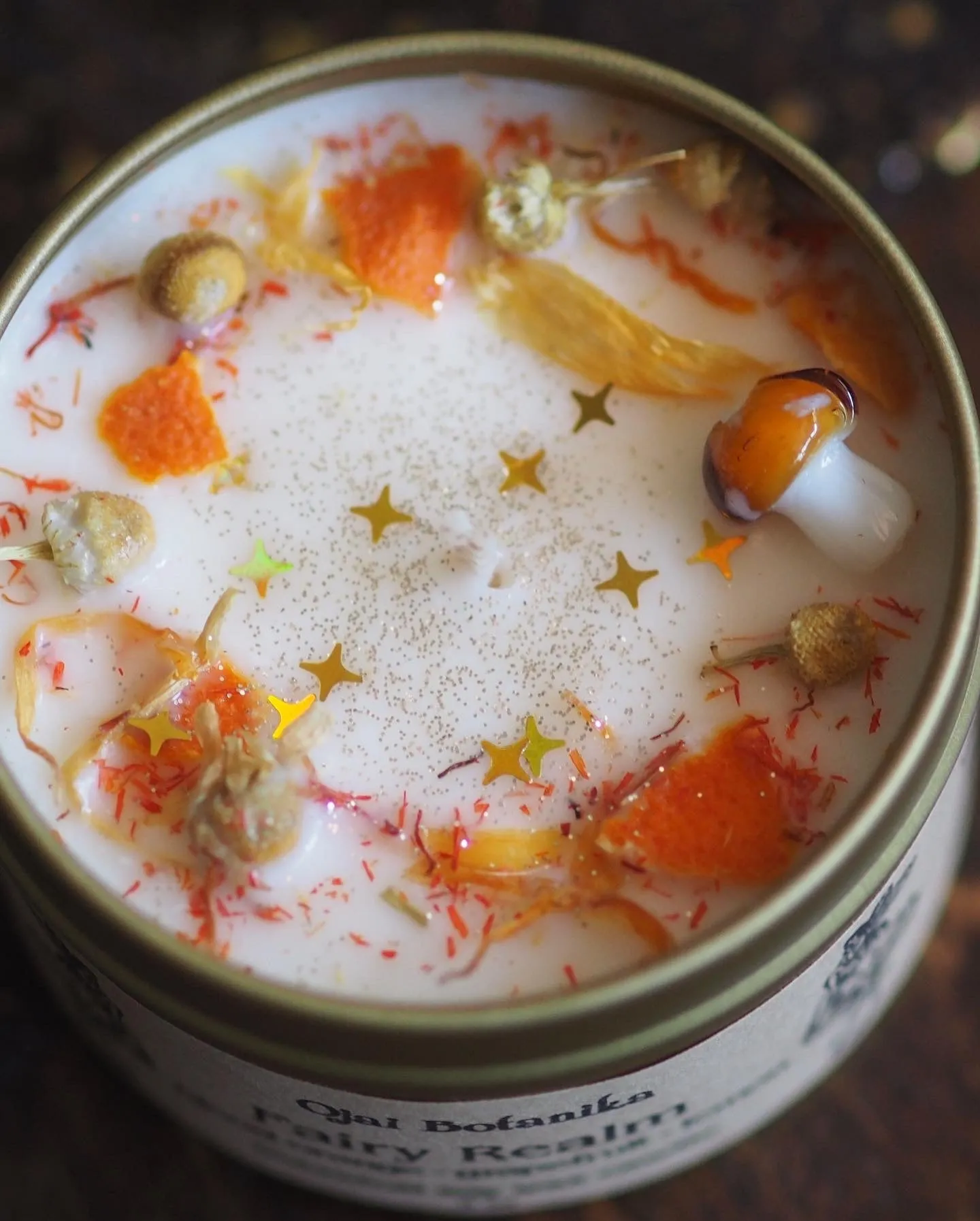 Fairy Realm - Blood Orange - Botanical Soy Candle