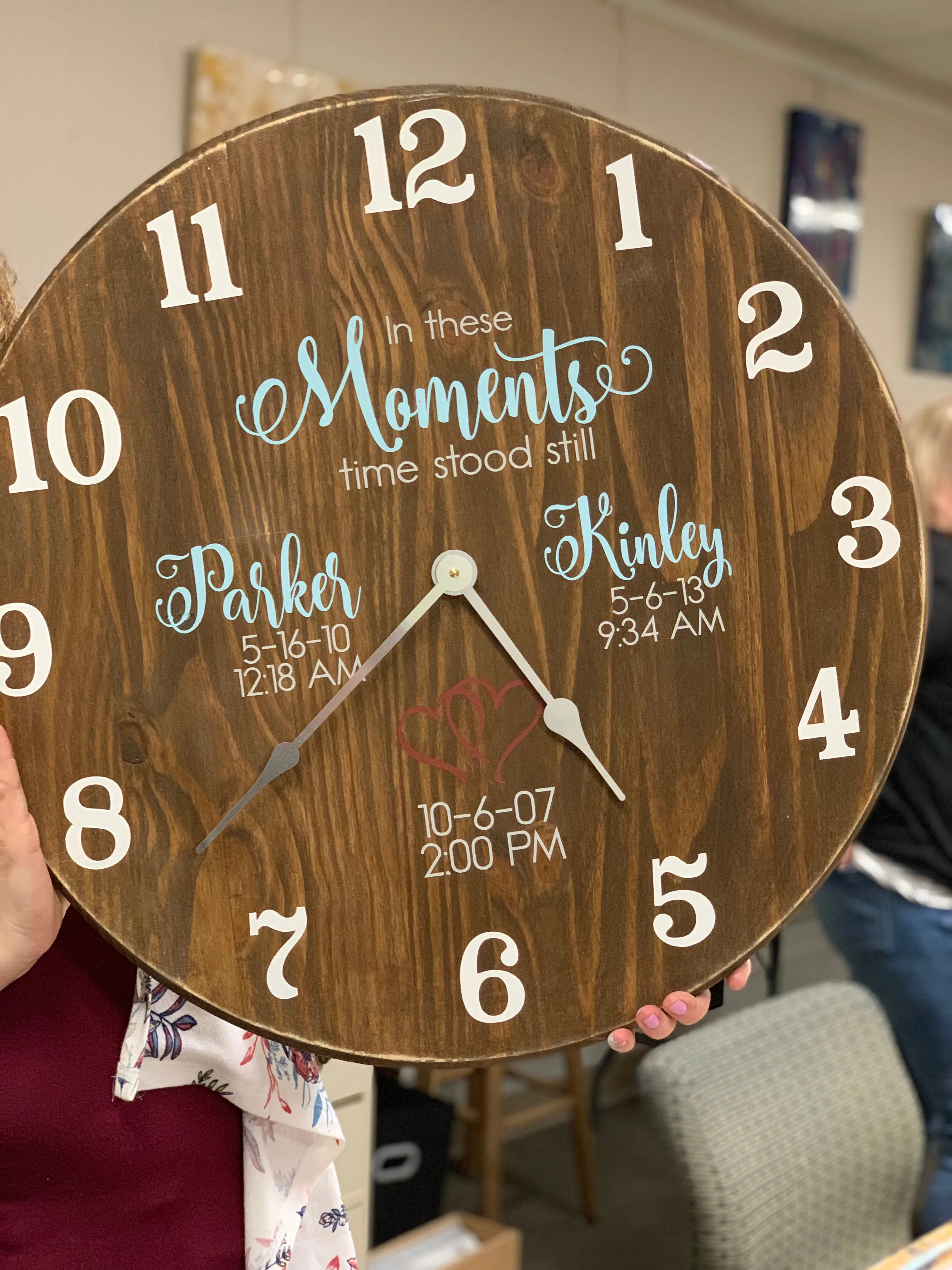 Farmhouse Clock, 18"