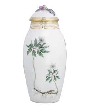 Flora Danica Lidded Ginger Jar by Royal Copenhagen