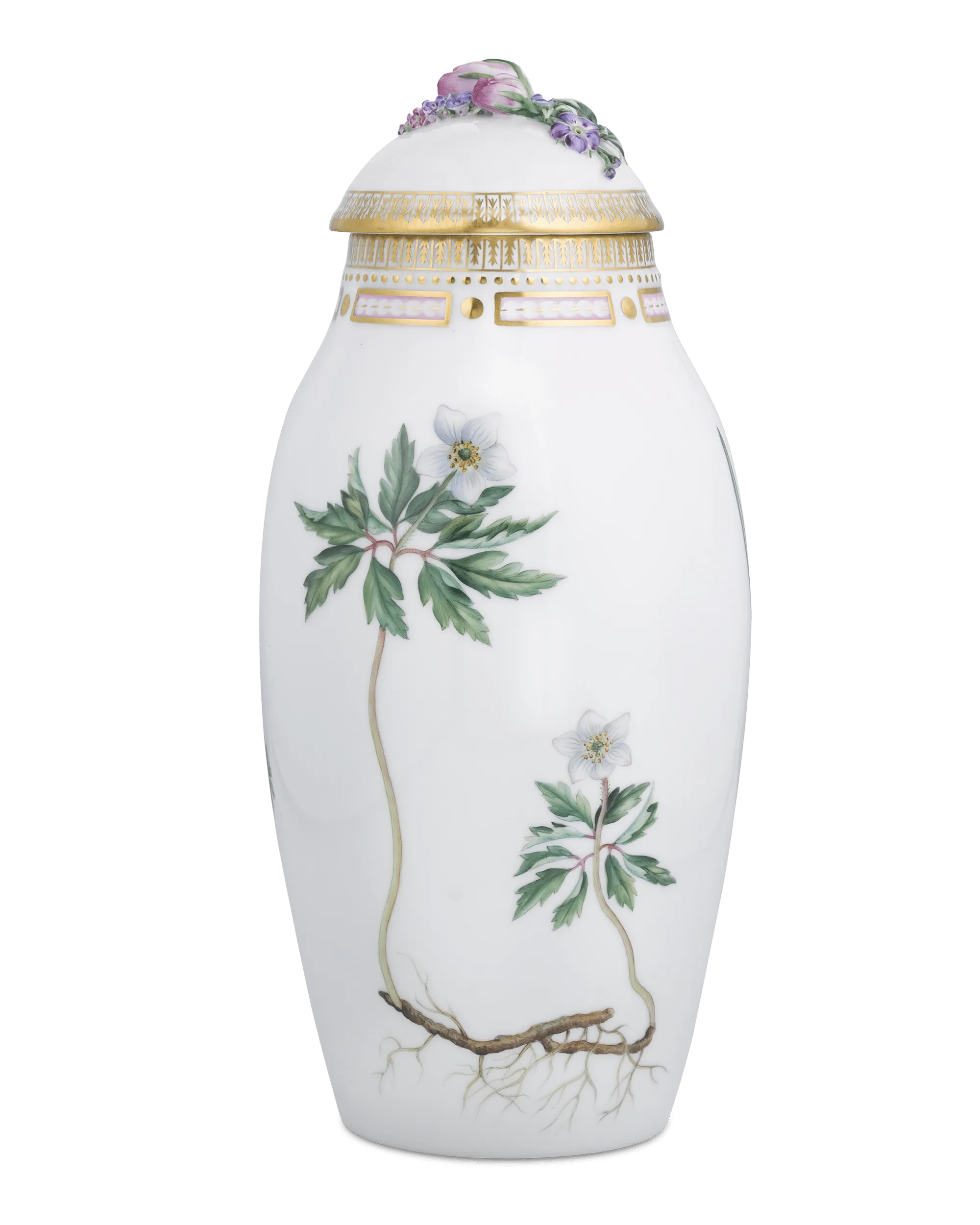 Flora Danica Lidded Ginger Jar by Royal Copenhagen