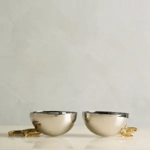 Gecko Nut Bowls-Set of 2