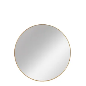 Hallia mirror H80xW80 cm. light gold