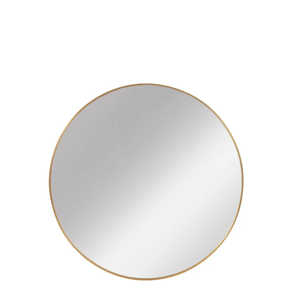 Hallia mirror H80xW80 cm. light gold