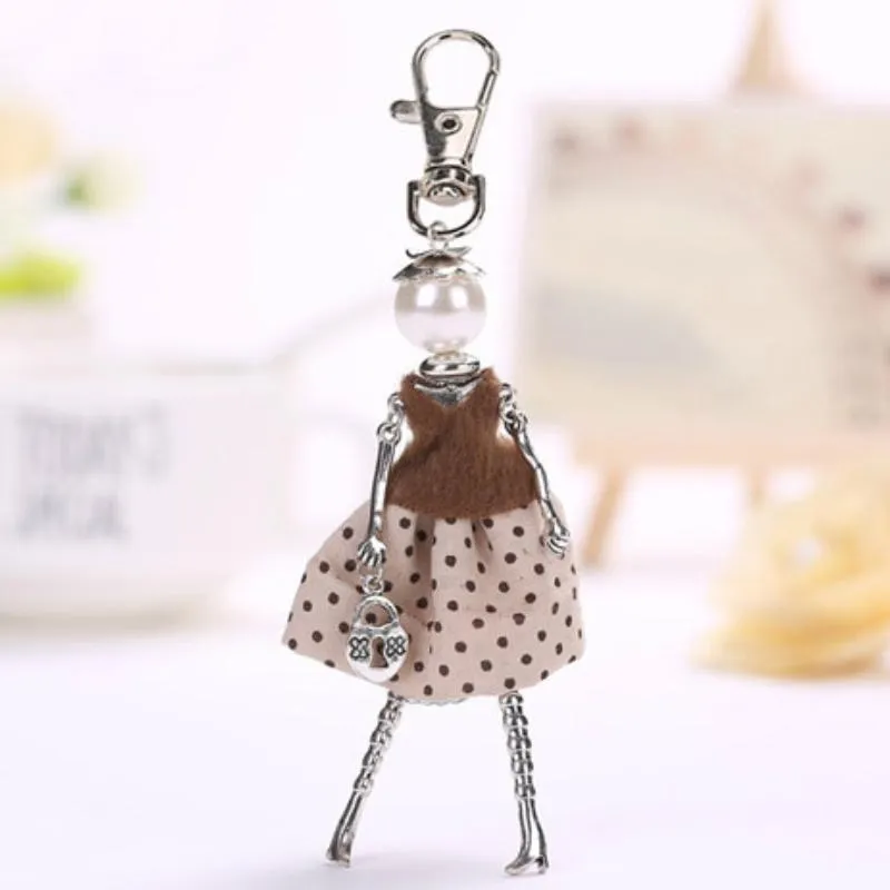 Handmade Fashionista Keychain Dolls - Expanded edition (21 styles)