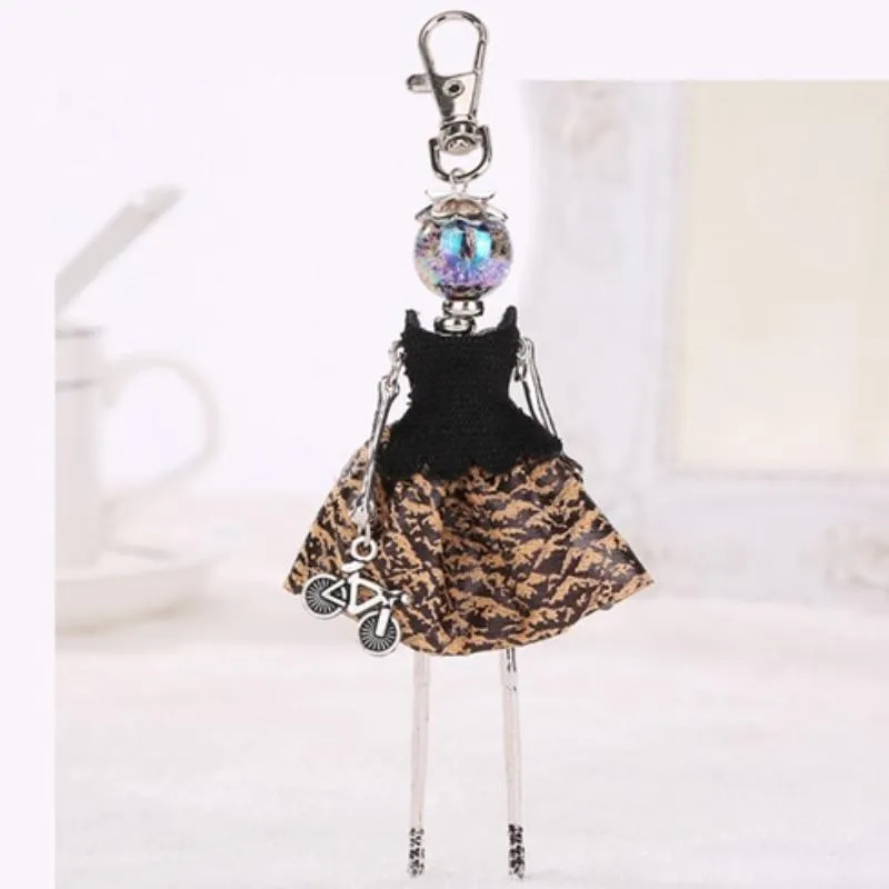 Handmade Fashionista Keychain Dolls - Expanded edition (21 styles)
