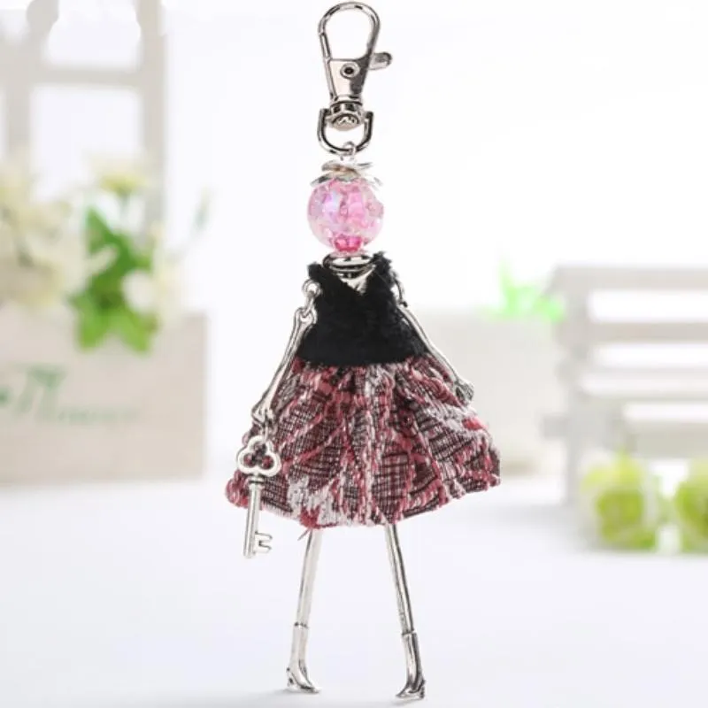 Handmade Fashionista Keychain Dolls - Expanded edition (21 styles)