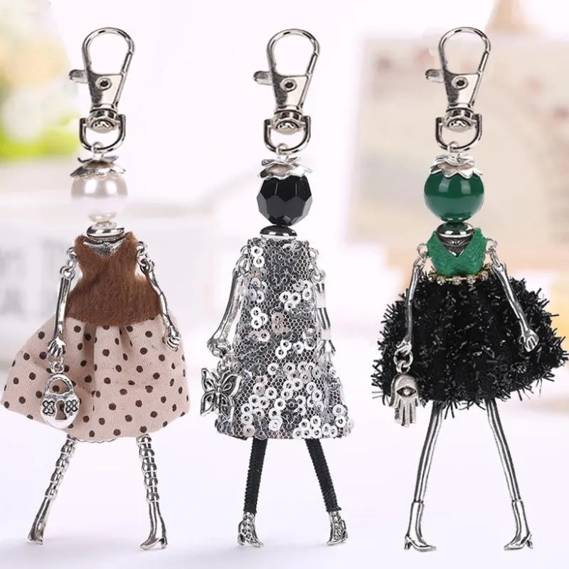 Handmade Fashionista Keychain Dolls - Expanded edition (21 styles)