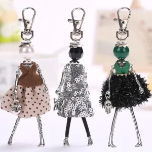 Handmade Fashionista Keychain Dolls - Expanded edition (21 styles)