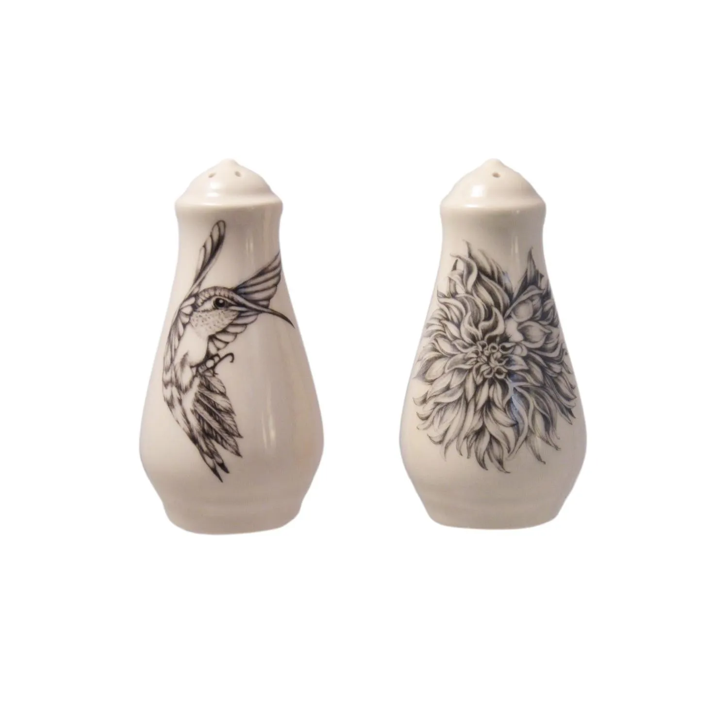 Hummingbird #3 Salt & Pepper Shaker Set