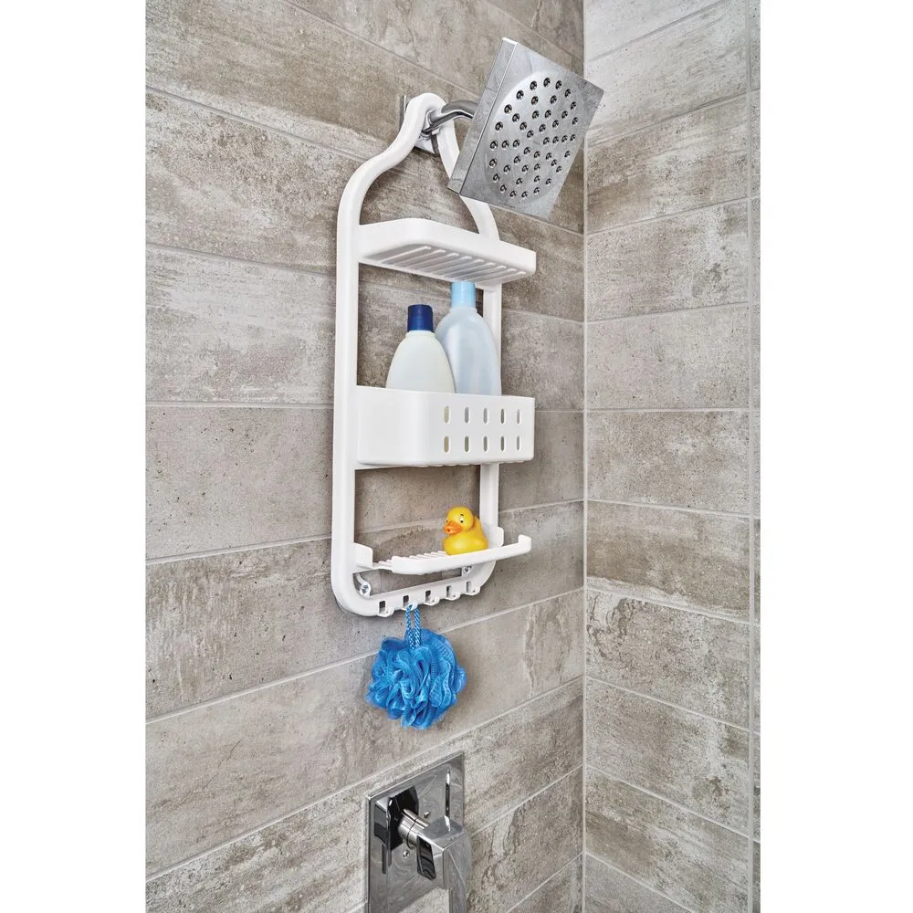 iDesign Cade Shower Caddy in White
