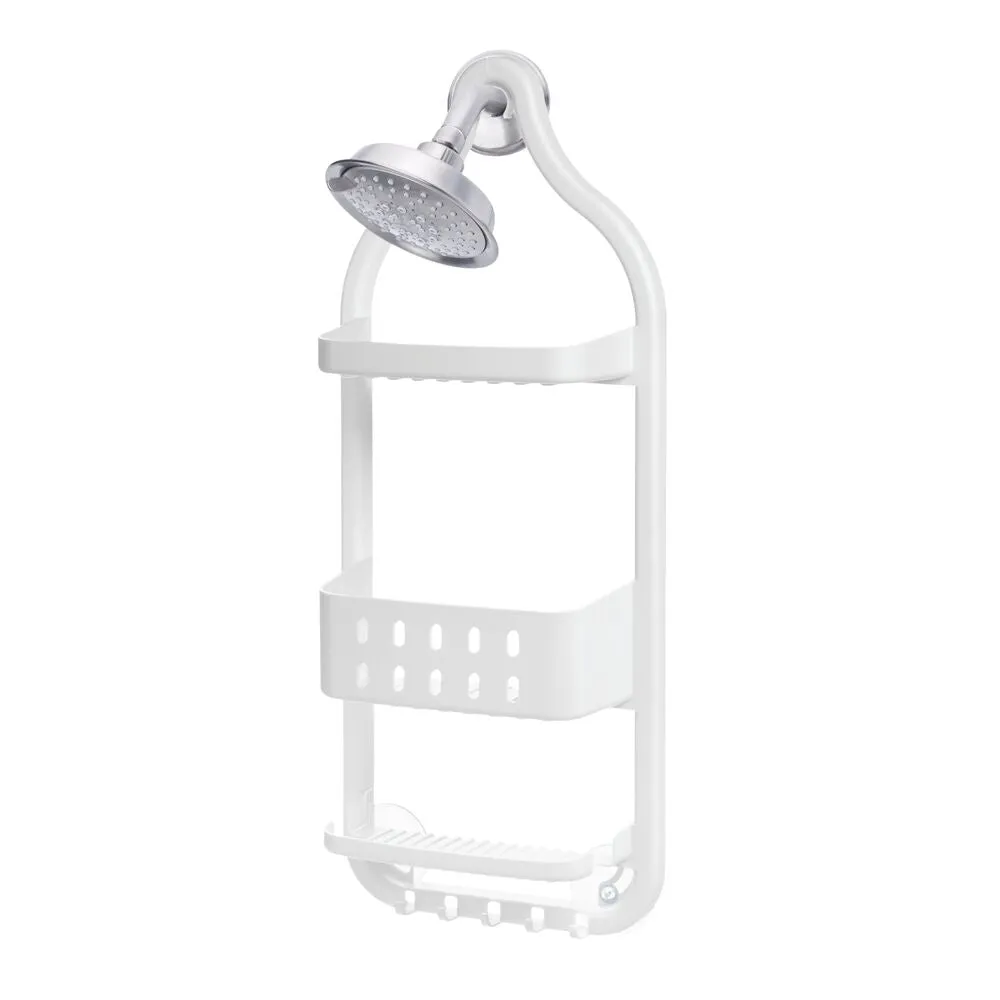 iDesign Cade Shower Caddy in White