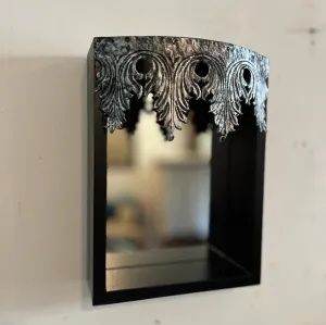 Imsha ; Wood/metal mirror