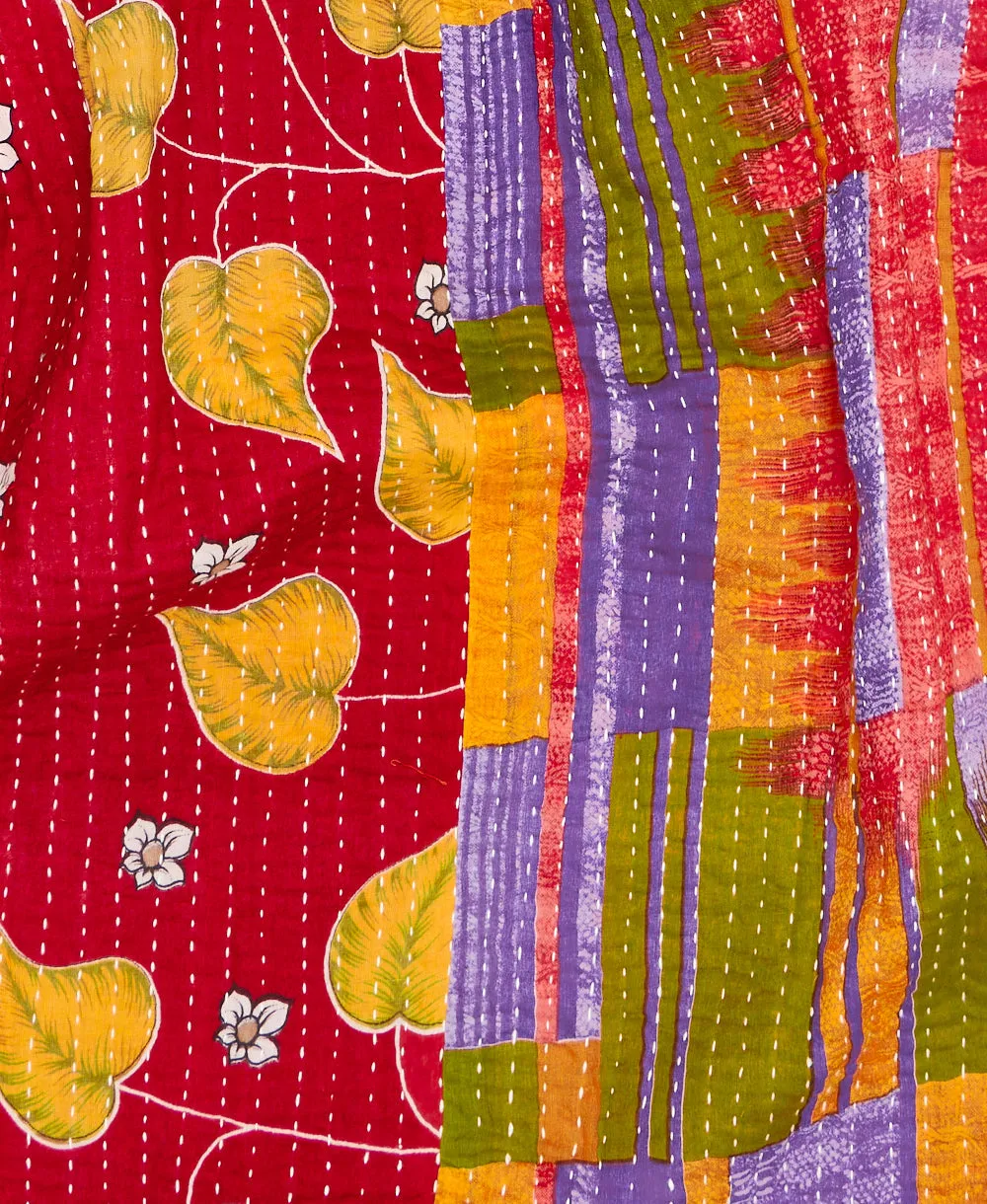 Kantha Quilt Throw - No. 230802