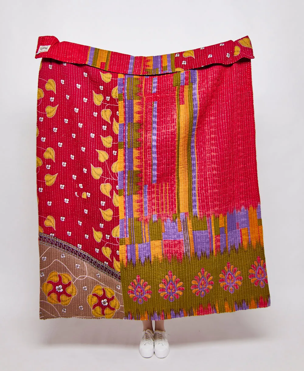 Kantha Quilt Throw - No. 230802