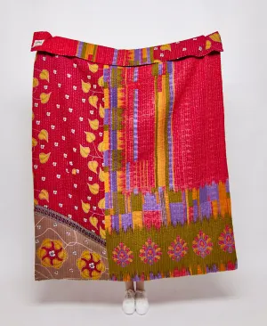 Kantha Quilt Throw - No. 230802