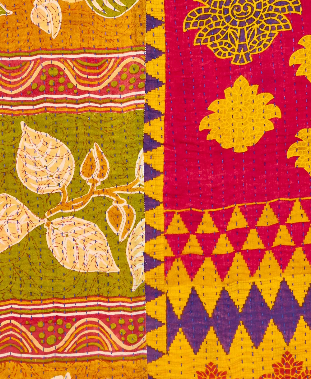 Kantha Quilt Throw - No. 230806